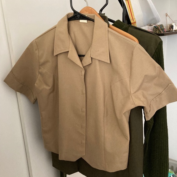 USMC Short Sleeve Service Blouse - Picture 1 of 1